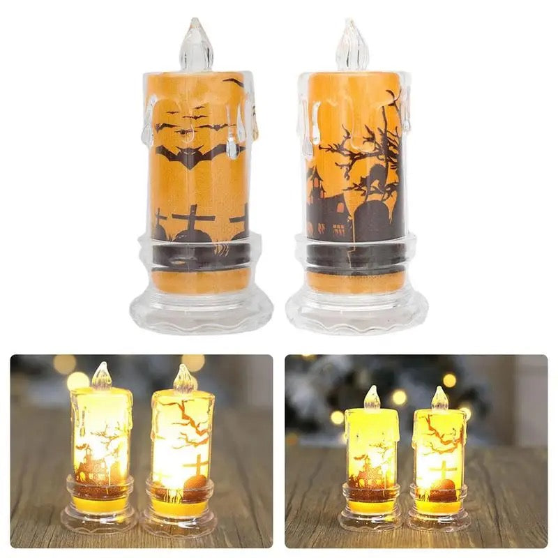 Vela de decoración para hallowen 12 piezas