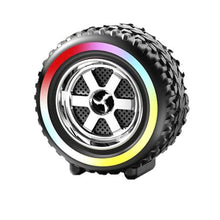 Cargar imagen en el visor de la galería, Bocinas tipo llanta usb,Bluetooth, radio nuevas RGB LED MOD BS-C162
