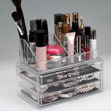 Cargar imagen en el visor de la galería, Organizador De Cosméticos, soporte De Acrílico E Espelho Porta Maquiage MOD ZE-1042 y ZE-1041
