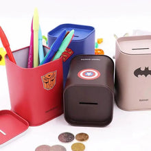 Cargar imagen en el visor de la galería, Alcancía de metal para niños de ahorro o decoración
