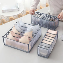 Cargar imagen en el visor de la galería, Caja de almacenamiento de ropa interior ,cajón de Jeans, organizador de separación de calcetines,
