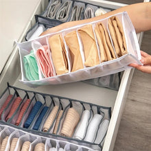 Cargar imagen en el visor de la galería, Caja de almacenamiento de ropa interior ,cajón de Jeans, organizador de separación de calcetines,

