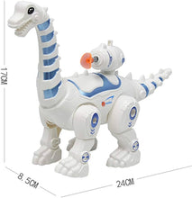 Cargar imagen en el visor de la galería, Robot Dinosaurio inteligente interactivo inteligente juguete electrónico mando a distancia robot caminando bailando cantando con modo de lucha juguetes para niños y niñas MOD 666-43A
