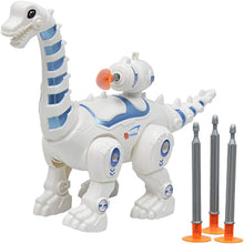 Cargar imagen en el visor de la galería, Robot Dinosaurio inteligente interactivo inteligente juguete electrónico mando a distancia robot caminando bailando cantando con modo de lucha juguetes para niños y niñas MOD 666-43A
