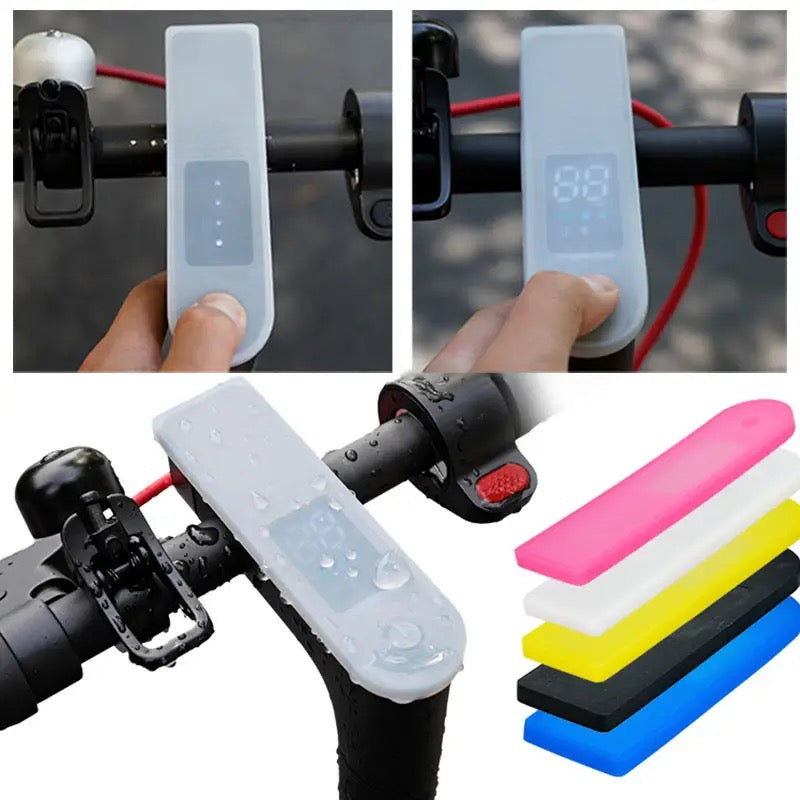 Funda protectora para pantalla de patin eléctrico únicamente blanco