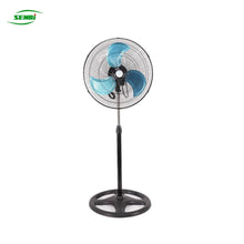 Cargar imagen en el visor de la galería, Ventilador eléctrico de pie con aspas de metal 18 pulgadas
