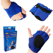 Cargar imagen en el visor de la galería, Guantes Protectores de Palma, manoplas antideslizantes para entrenamiento de levantamiento de pesas, culturismo, gimnasia, mano, muñeca,
