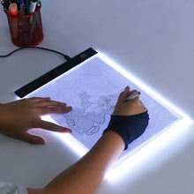 Cargar imagen en el visor de la galería, Caja de luz LED A4 dibujo tableta escritura gráfica Digital trazador copia tablero para pintura de diamante boceto rayos X MOD 1892
