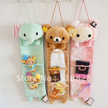 Cargar imagen en el visor de la galería, Bolsa de almacenamiento colgante larga de felpa suave súper linda, bolsa colgante Kawaii
