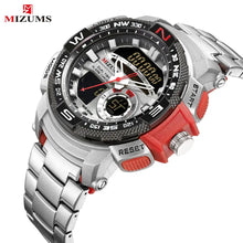 Cargar imagen en el visor de la galería, Reloj caballero WR3OM Metalico

