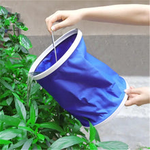 Cargar imagen en el visor de la galería, Cubeta plegable portátil para acampar al aire libre

