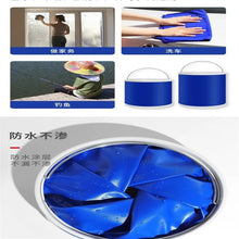 Cargar imagen en el visor de la galería, Cubeta plegable portátil para acampar al aire libre
