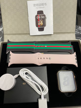 Cargar imagen en el visor de la galería, Reloj inteligente PK W59 HK9 H12 para hombre y mujer, pulsera con pantalla completa de 2,0 pulgadas, doble correa, NFC, bluetooth, llamadas
