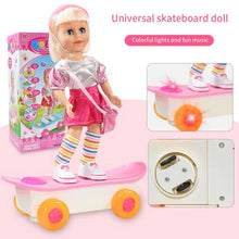 Cargar imagen en el visor de la galería, Muñeca Scooter eléctrica Universal de 3 pulgadas con música y luces para niñas MOD XMY1000

