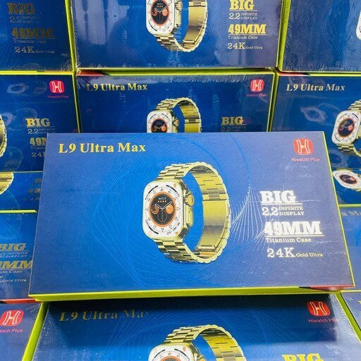 Smart Watch L9 ultra Max 24k Gold