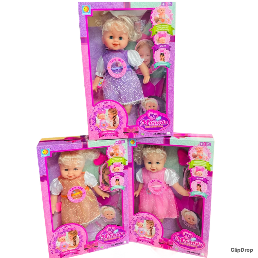 Nenuco con aroma y sonido para niñas MOD XMY8069