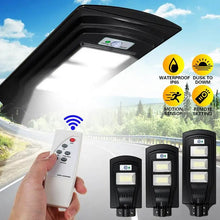 Cargar imagen en el visor de la galería, Solar LED con Control remoto, lámpara de pared para patio 1489
