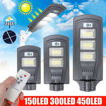 Cargar imagen en el visor de la galería, Solar LED con Control remoto, lámpara de pared para patio 1489
