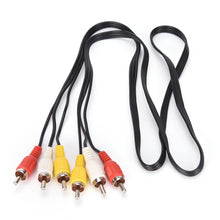 Cargar imagen en el visor de la galería, Cable de Audio y vídeo compuesto, conector macho a macho, 3 RCA, 1M
