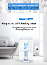 Cargar imagen en el visor de la galería, Generador de agua atmosférico dispensador de tratamiento de aire a agua para el hogar, dispositivo con filtro RO inteligente, escaneo de código NFC, tecnología de emparejamiento, 20L/D
