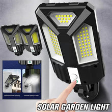 Cargar imagen en el visor de la galería, lámpara Solar con Control remoto, Sensor de movimiento impermeable 1441
