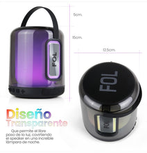 Cargar imagen en el visor de la galería, Bocina vía Bluetooth MOD FS-376BT
