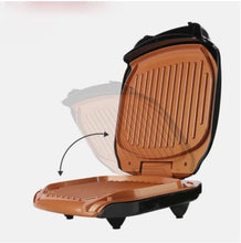Cargar imagen en el visor de la galería, Sartén parrilla electrica  aluminio ceramica .electromecánica para desayuno, máquina de freír con calefacción para el hogar 0885 MOD ZE-0885
