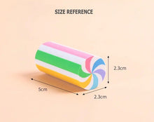 Cargar imagen en el visor de la galería, 6 gomas Borrador de lápiz Kawaii para niños, gomas de borrar con forma de Animal para la escuela, suministros escolares MOD QH-8516
