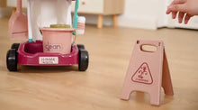 Cargar y reproducir el video en el visor de la galería, Juego  de limpieza para niños, aspiradora, juguetes de limpieza del hogar, juguete educativo de aprendizaje Montessori para niños y niñas MOD 667-54
