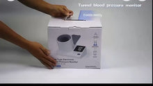 Cargar y reproducir el video en el visor de la galería, monitor de presión arterial para el hogar con pantalla grande y anuncios de voz. Simplemente extienda el brazo para medir, es fácil de usar. BAUMANÓMETRO

