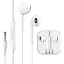 Cargar imagen en el visor de la galería, Auricular con cable de 3,5mm y Control de volumen, auriculares internos para música iPhone 7 8 X Xs, auriculares estéreo con micrófono para Xiaomi, Huawei,
