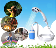 Cargar imagen en el visor de la galería, Bomba de agua portátil para exteriores, Ducha de Camping recargable por USB para senderismo y patio MOD ZE-0748
