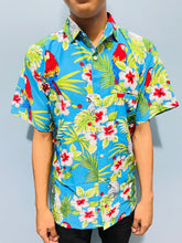 Cargar imagen en el visor de la galería, Camisa hawaianas de manga corta con estampado de caballero
