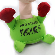 Cargar imagen en el visor de la galería, Juguetes Divertidos de boxeo para niños, figura de felpa eléctrica para aliviar el estrés, muñeca de grito con simulación de sonido, MOD JUG-020
