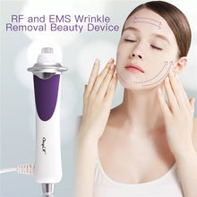Cargar imagen en el visor de la galería, Removedor de arrugas faciales 5 en 1, instrumento de belleza de radiofrecuencia, microcorriente para reparación Facial, herramienta de limpieza de poros para el hogar
