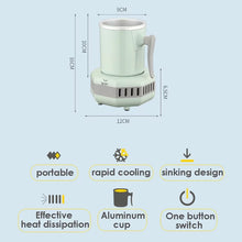 Cargar imagen en el visor de la galería, Vaso refrigerador  térmico portátil de bebidas de Cola, cerveza, café, zumo, agua ZLB-0101
