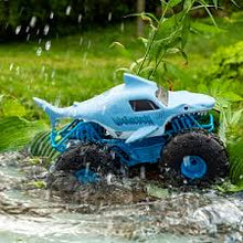 Cargar imagen en el visor de la galería, Carro de control remoto 4x4 Coche de juguete todoterreno a Control remoto para niños, juguete de simulación a escala 2WD  MEGALODON MOD 1888-30A
