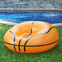 Cargar imagen en el visor de la galería, Sofá inflable de fútbol, silla de salón de aire, tumbona de baloncesto, muebles de exterior, jardín y oficina MOD TOY 141
