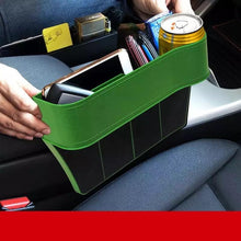 Cargar imagen en el visor de la galería, Caja de almacenamiento para hueco de asiento de coche, suministros montados en coche, caja de almacenamiento multifuncional, bolsa de almacenamiento, generación de plástico ABS Mod ZH16 SOLO NEGRAS - mychinashop.com
