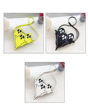 Cargar imagen en el visor de la galería, Bolso de hombro de estilo fantasma divertido para mujer, monederos de diseño de dibujos animados, bolso cruzado de moda, bolso de mano novedoso MOD KB-1002
