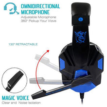 Cargar imagen en el visor de la galería, 3,5mm juegos por cable auriculares estéreo jugador auriculares  PC780
