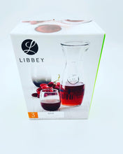 Cargar imagen en el visor de la galería, Set de 3 pz de BAR  juego de vino dos vasos de 14.5 OZ y 1 litro MOD BAR
