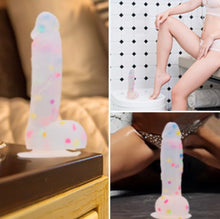 Cargar imagen en el visor de la galería, Dildo de silicona alta calidad MOD BYF-001

