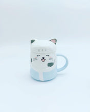 Cargar imagen en el visor de la galería, Taza de cerámica moda kawai gato MOD NK-536
