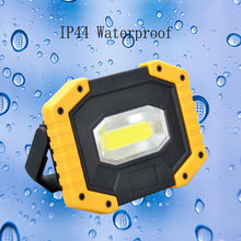 Cargar imagen en el visor de la galería, Yabstrip-foco Led portátil de trabajo, linterna COB recargable con USB 2x18650, para caza, Camping.  AM-839
