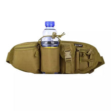 Cargar imagen en el visor de la galería, Canguro Riñonera de nailon resistente, Cangurera para exteriores, Camping, senderismo, cinturón de senderismo MOD 1010
