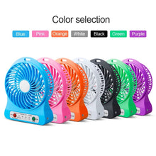 Cargar imagen en el visor de la galería, Miniventilador usb súper silencioso, ventilador doble para el hogar y la Oficina, escritorio silencioso
