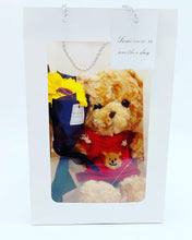 Cargar imagen en el visor de la galería, Caja de regalo de oso de peluche pequeño, Ragdoll muñeco de peluche, regalo para el Día de San Valentín MOD SA-192
