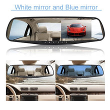 Cargar imagen en el visor de la galería, Espejo retrovisor doble cámara !! Cámara frontal y trasera Mod XC13 - mychinashop.com
