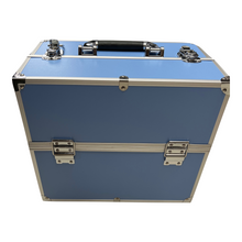 Cargar imagen en el visor de la galería, Estuche de cosméticos profesional 36.5x22x26  portátil de gran capacidad, bolsa de maquillaje de mano, a la moda, almacenamiento multicapa, caja de belleza MOD CX7365
